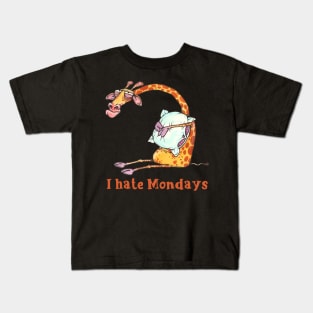 I hate mondays Kids T-Shirt